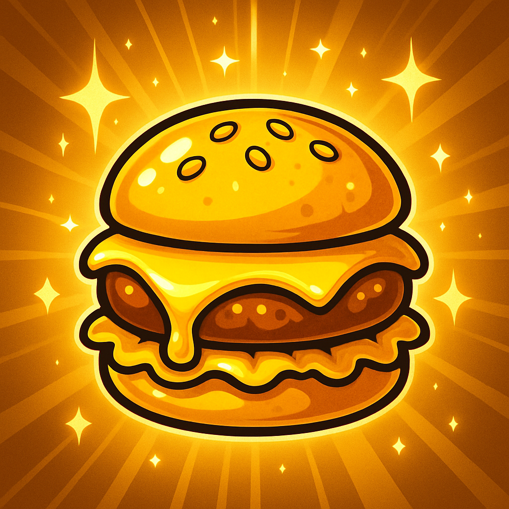 Golden Cheeseburger