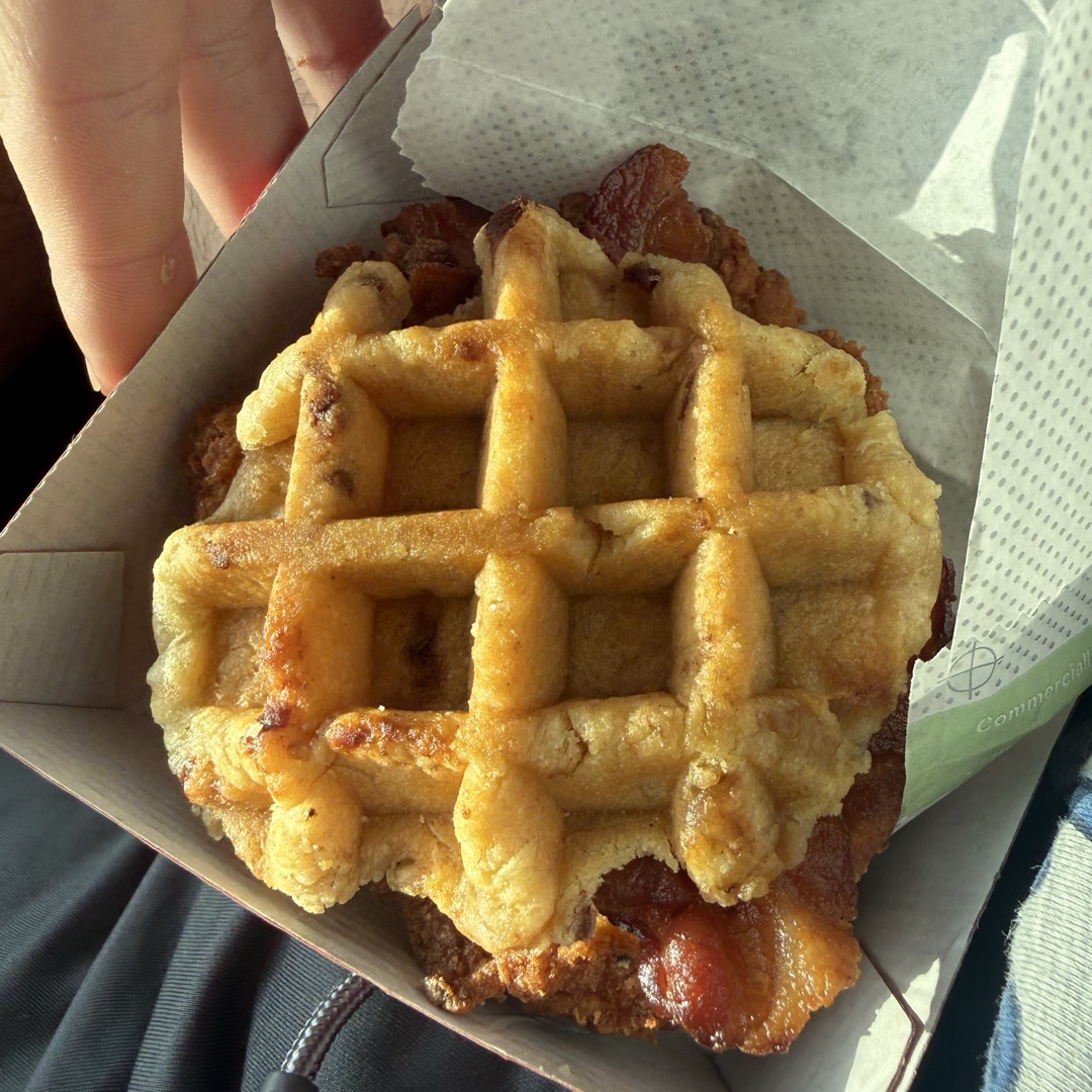 Spicy Chicken Waffle Sandwich at Chick-fil-A