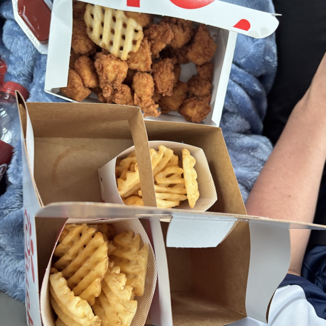 Chick-Fil-A Chicken NugChick-Fil-A Chicken Nuggets And Fries