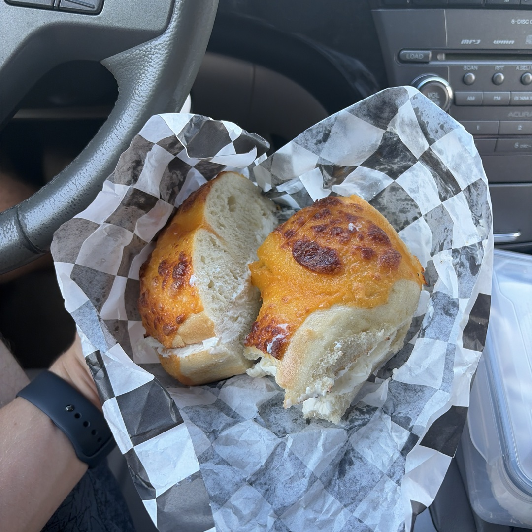 Cheddar Bagel