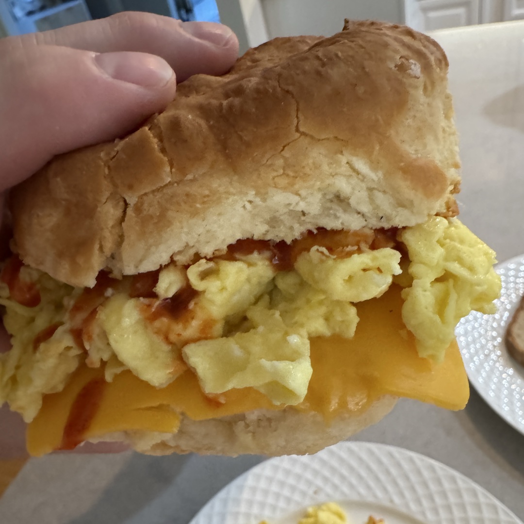 Egg And Cheese Biscuit