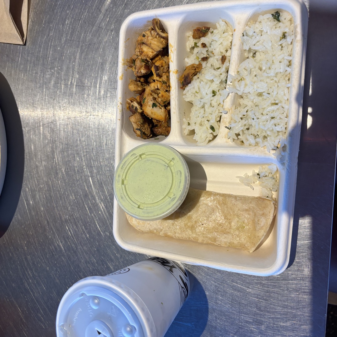 Chipotle, Chicken And Rice Burrito