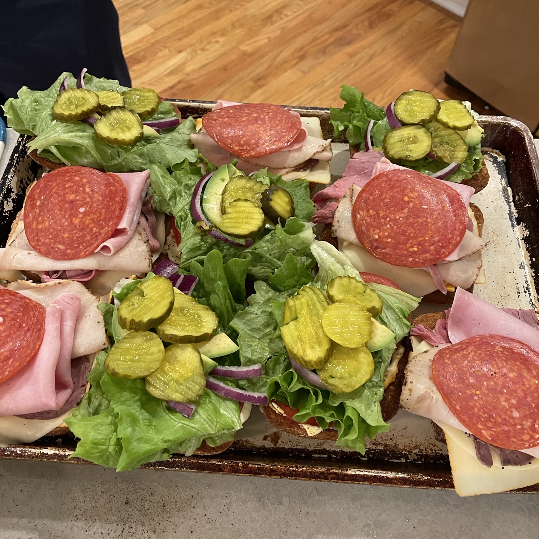 Sandwich tray