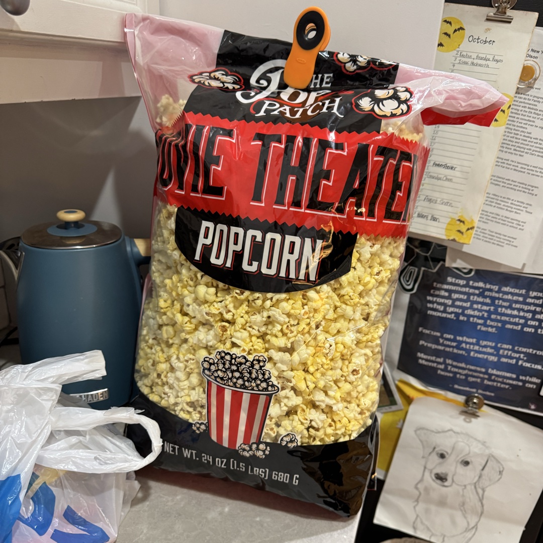 Giant Popcorn 🍿 Bag