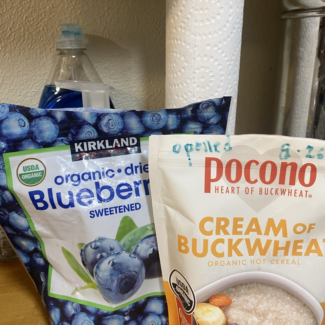 Pocono buckwheat & blueberries