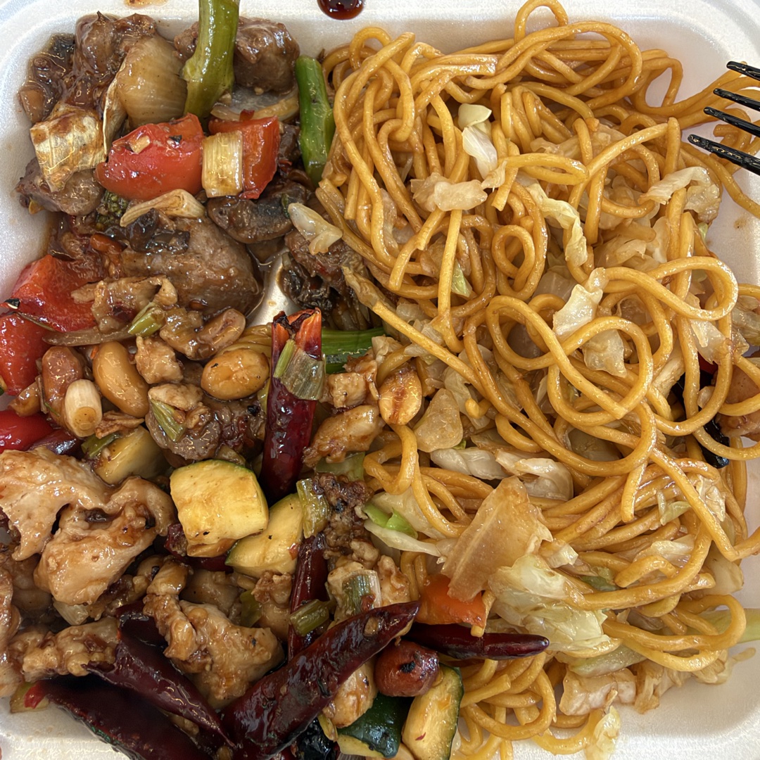 Chicken Beef And Noodles