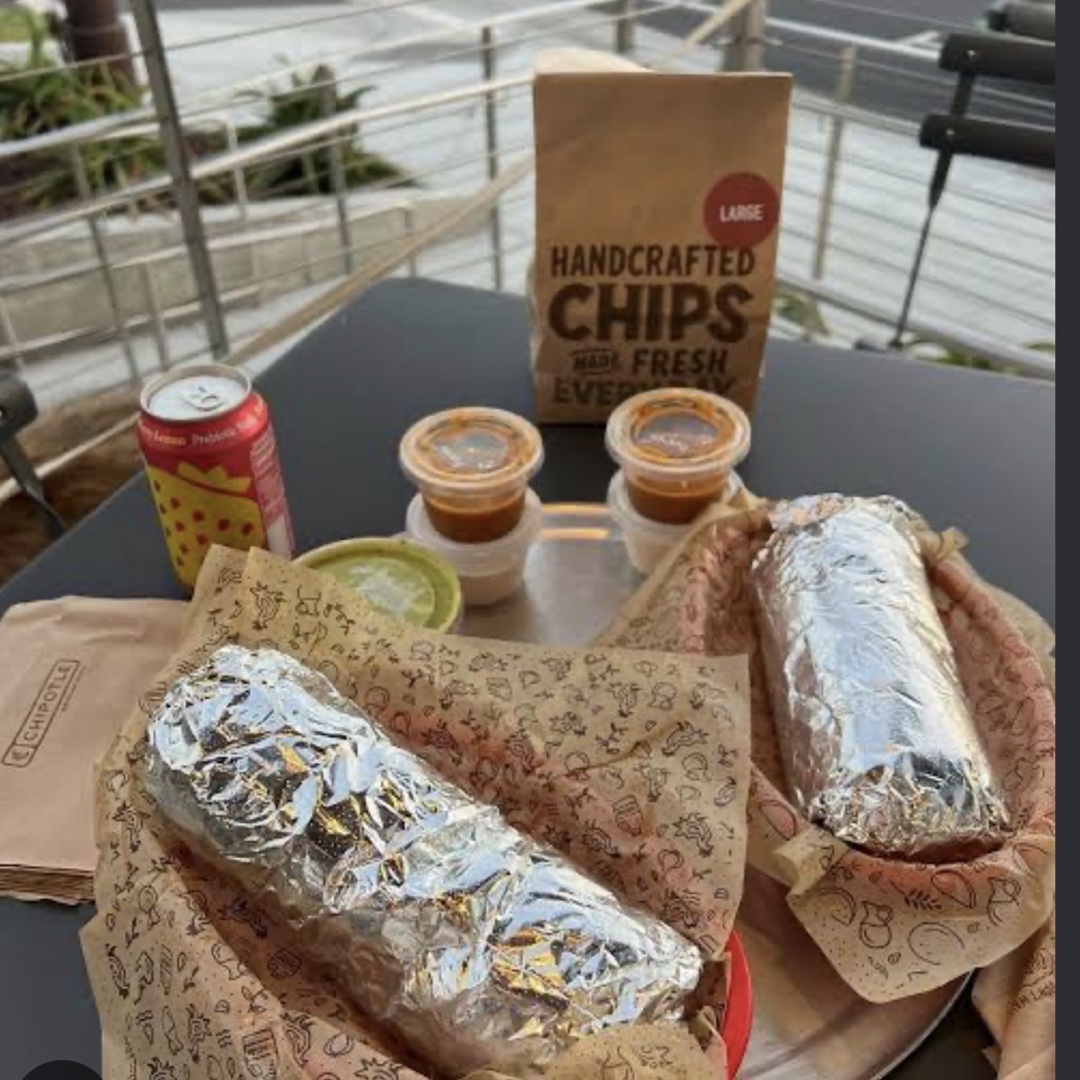 Food at Chipotle