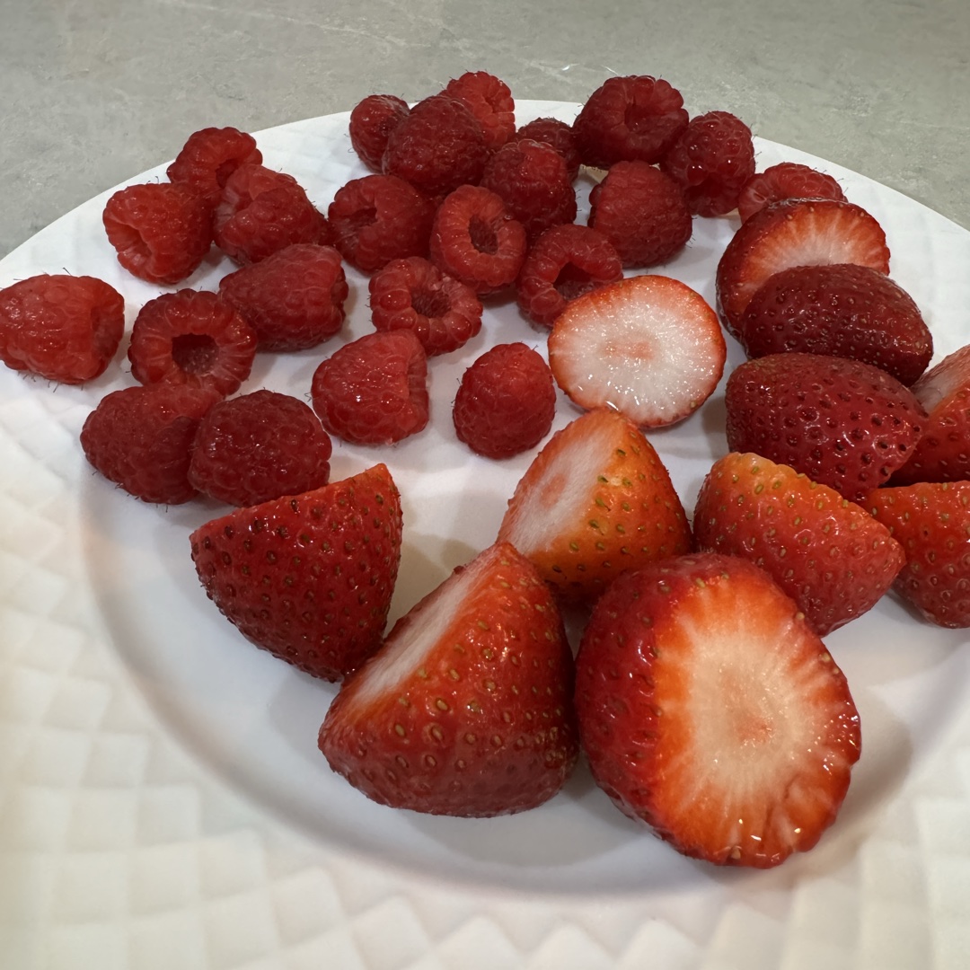 Raspberry’s and strawberry’s