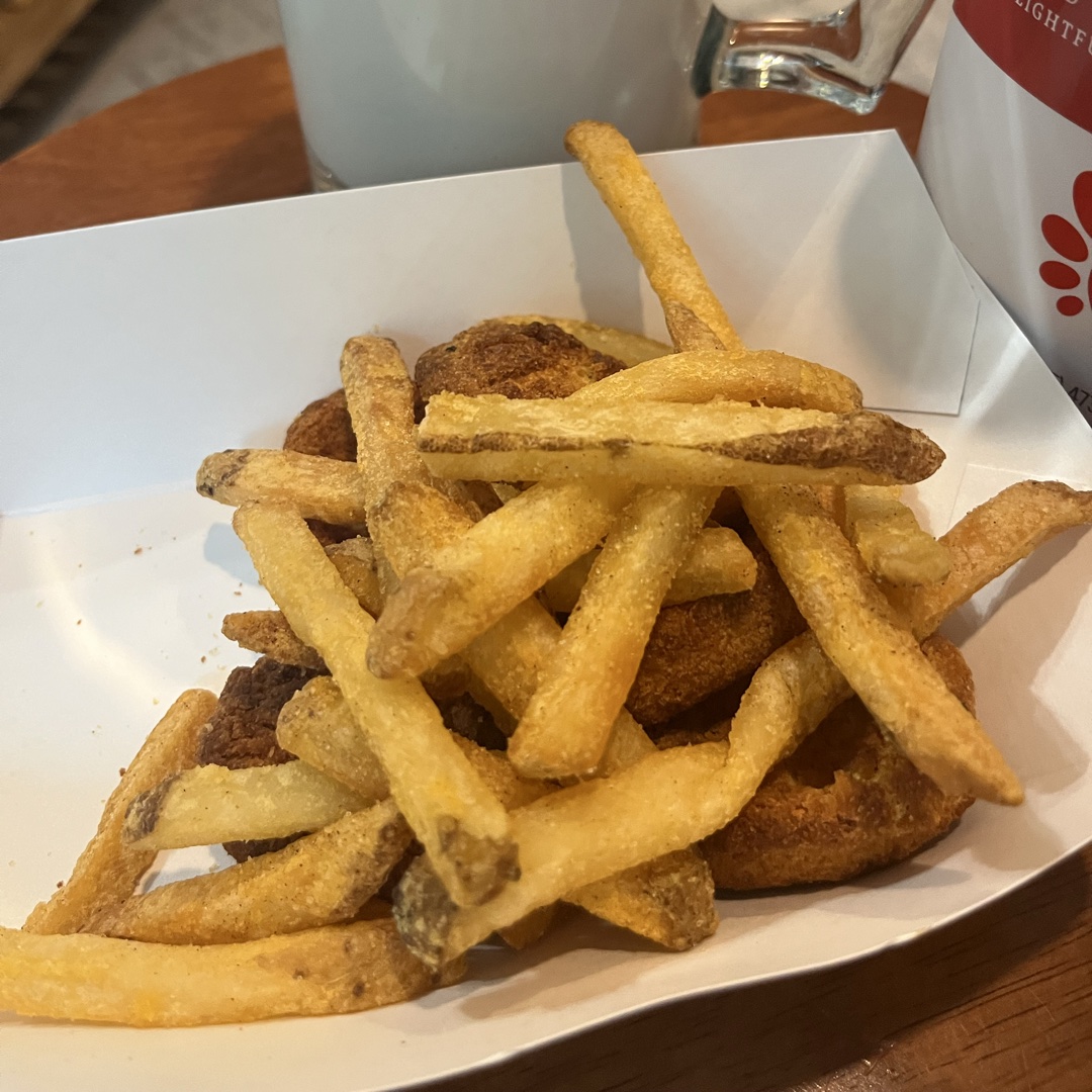 Nuggets and fries