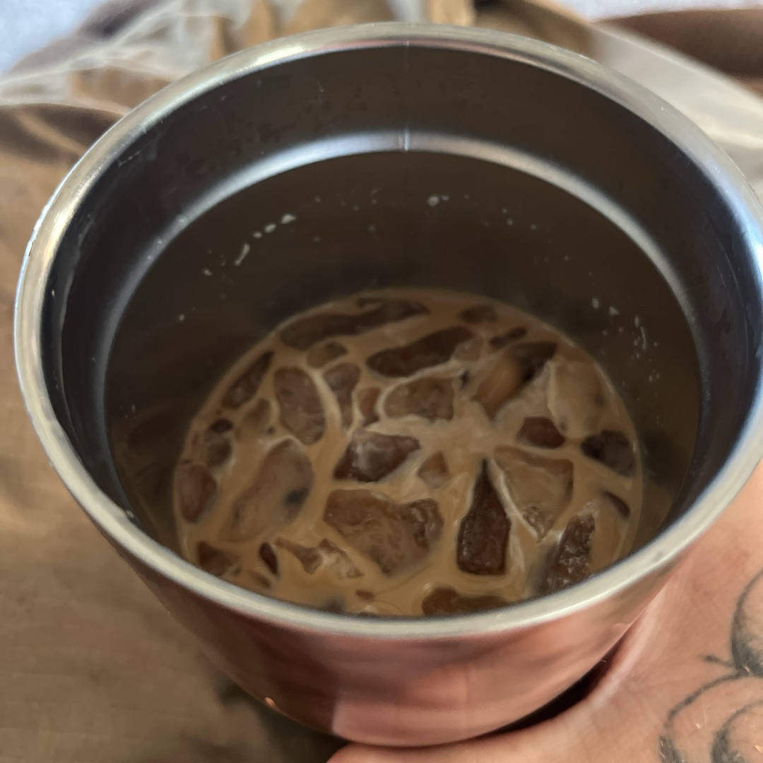 Iced coffee